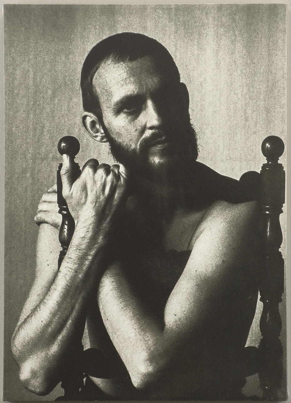 NILS-ERIK WIKEBÄCK. Self-portrait.