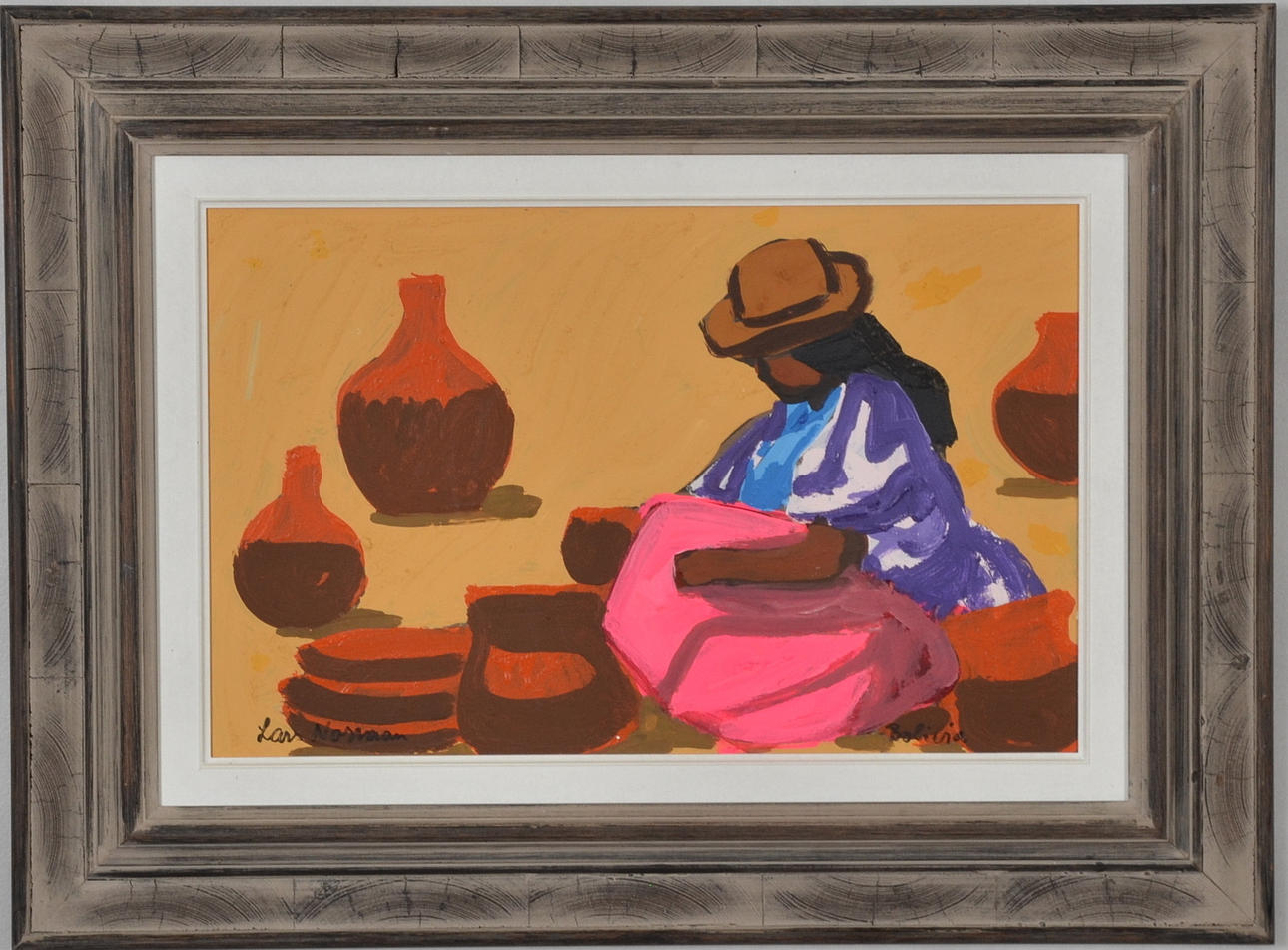 LARS NORRMAN. Olja på pannå.