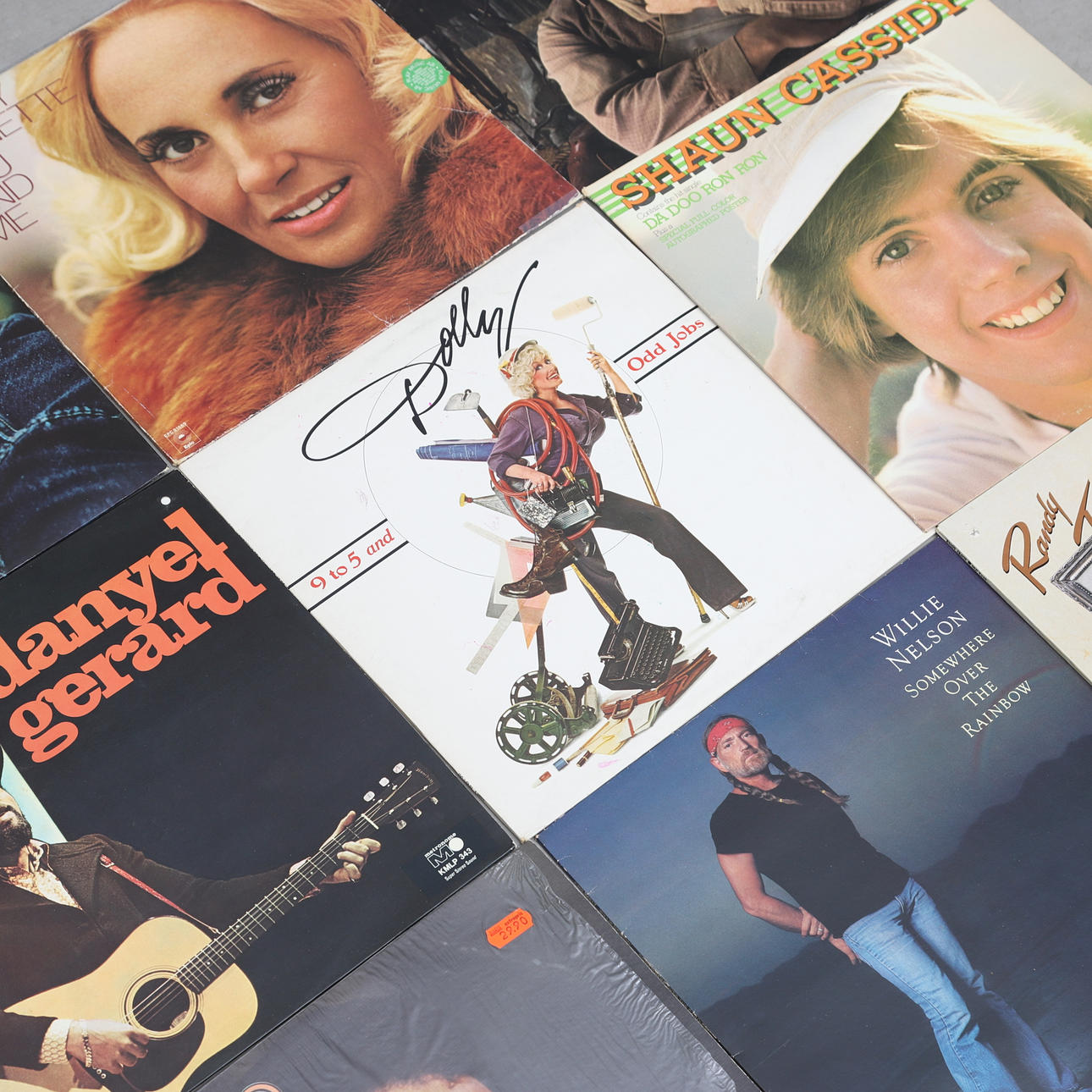 PARTI VINYLSKIVOR, country.