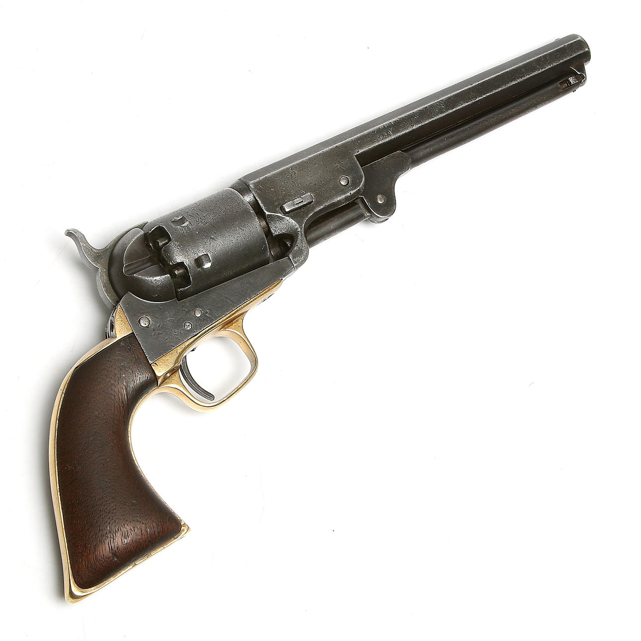 BLOCK REVOLVER, Colt Navy, w/1851.