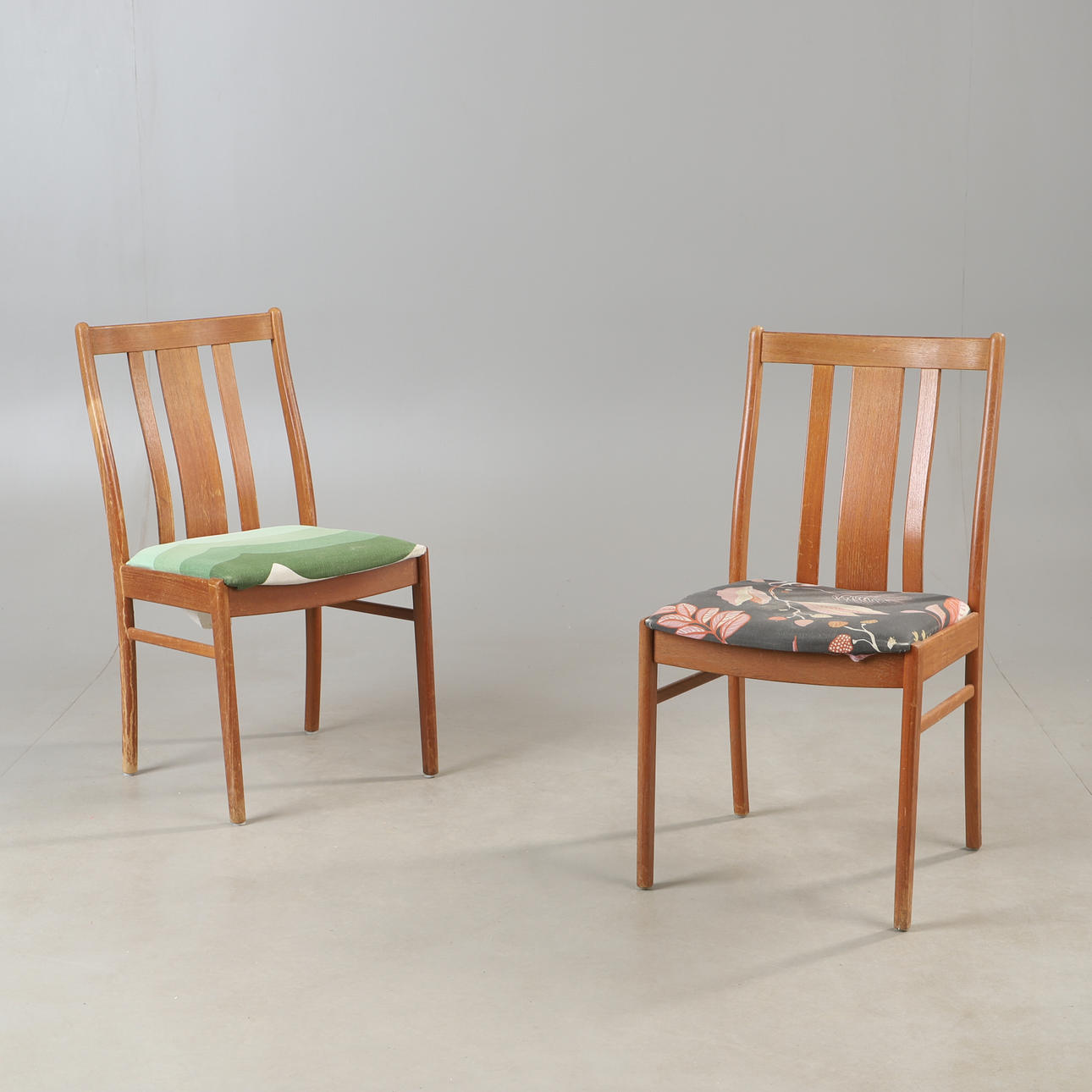 STOLAR, 1 par, teak, 1900-talets mitt.