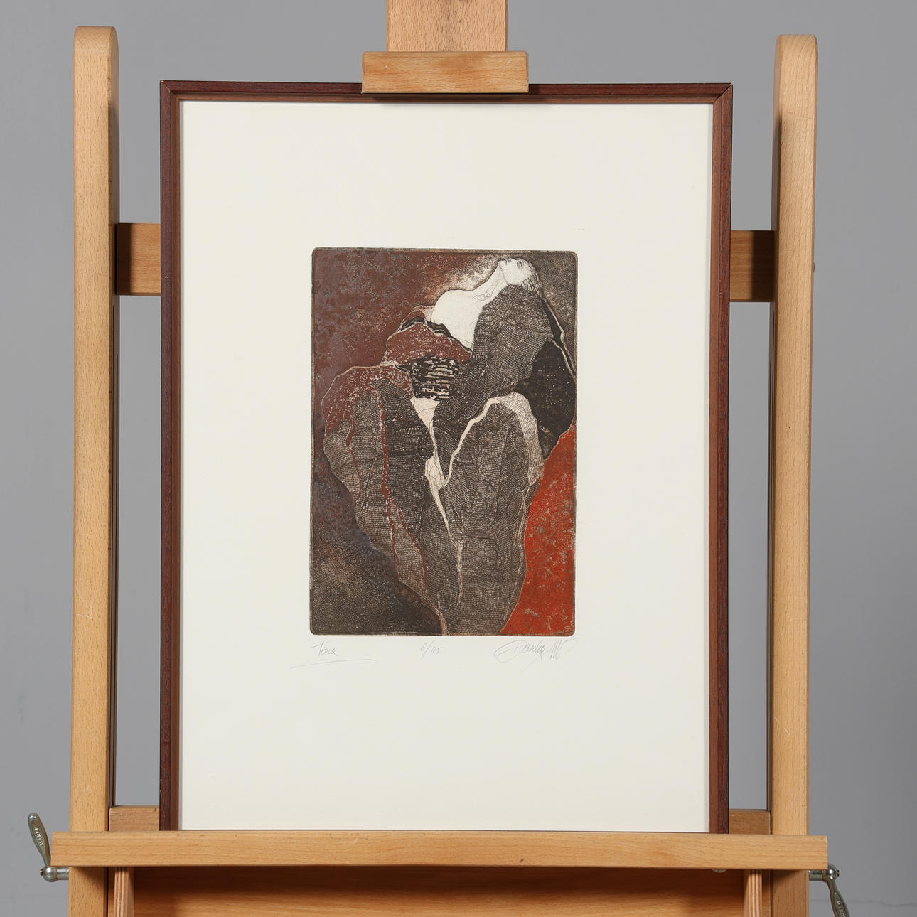 DANKA JAWORSKA. LITOGRAFI, signerad, numrerad 6/45.