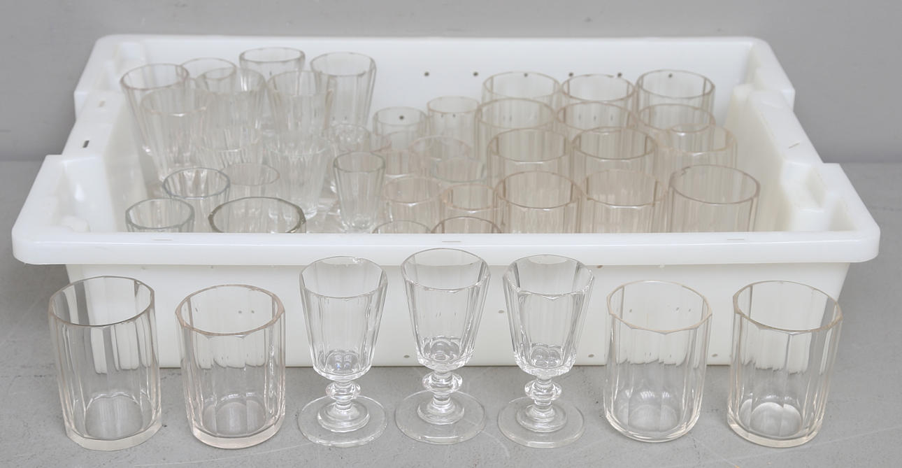 GLASSERVISDELAR, 1800/1900-tal.