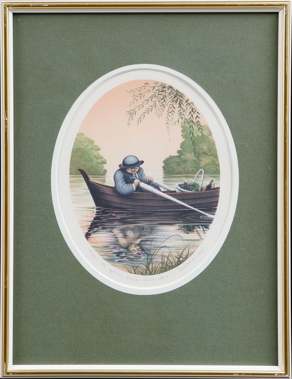 BENGT NORDENBORG. Färglitografier, 2 st, signerade och numrerade. Upplaga 225.