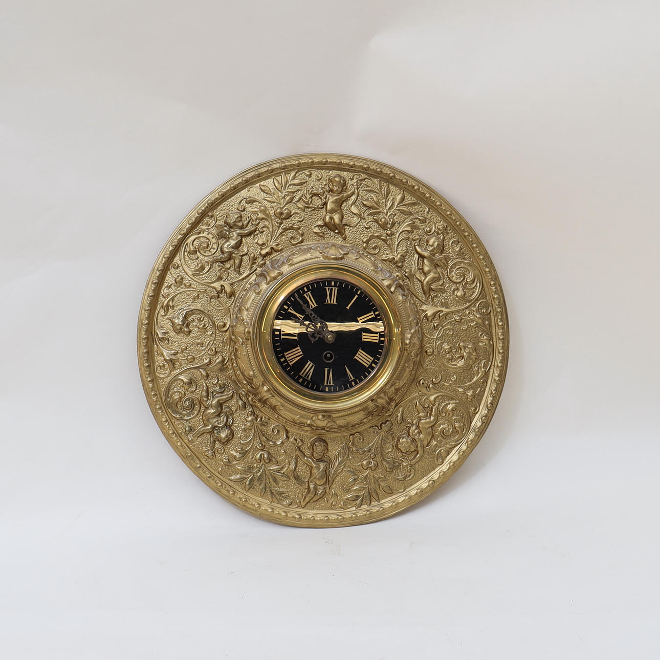 A late 19th century wall clock.