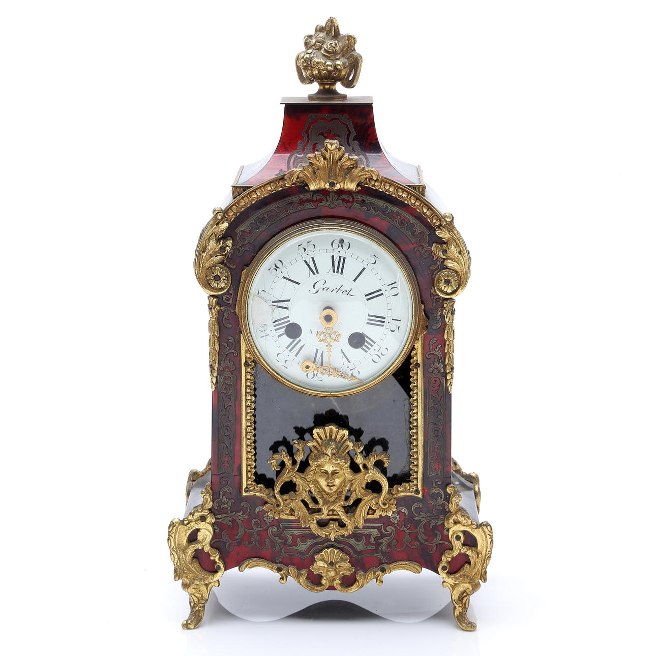 Regency style table clock, 19th Century.