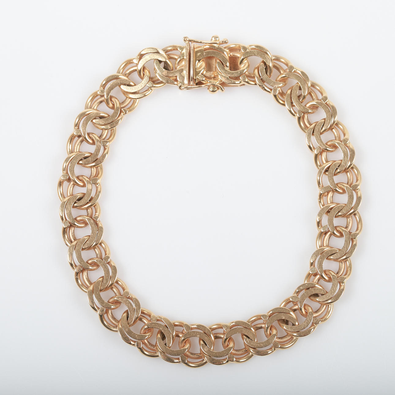 BRACELET, Bismarck bracelet, 18 K gold.