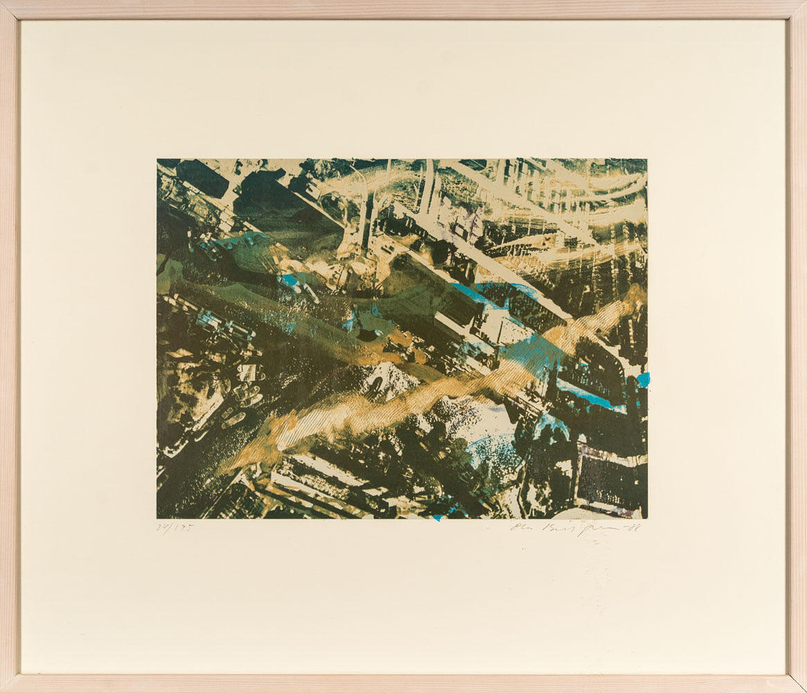 OLA BILLGREN. Lithograph in colours, Signed, Dated 1988, Numbered 24/175.