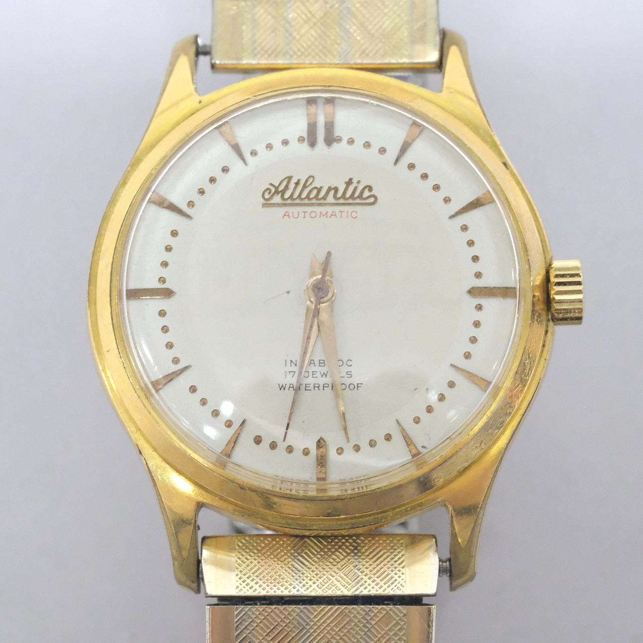 WRISTWATCH, ATLANTIC, AUTOMATIC.