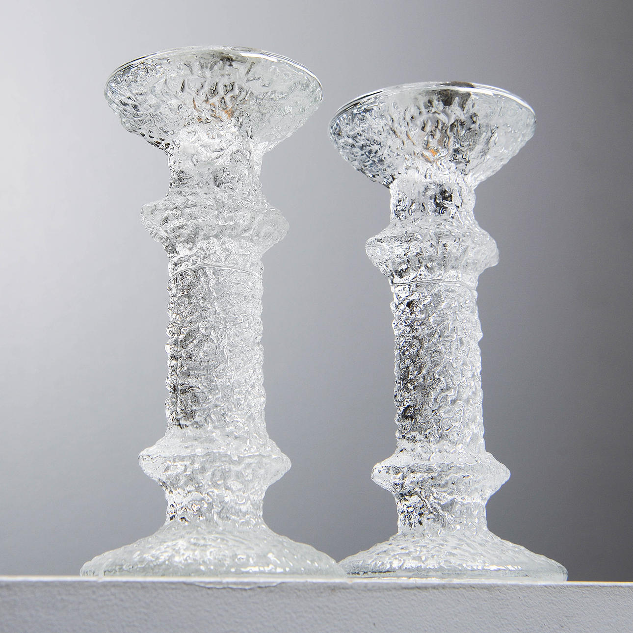 TIMO SARPANEVA. Candlesticks, 2 pcs, Special edition, Iittala.