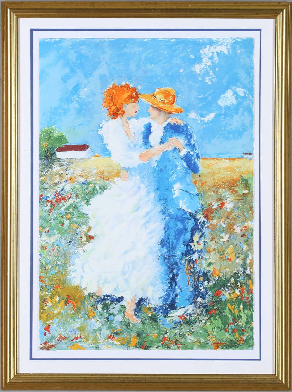 KARL ERIK HÖGLUND. färglitografi, signerad och numrerad 36/360.