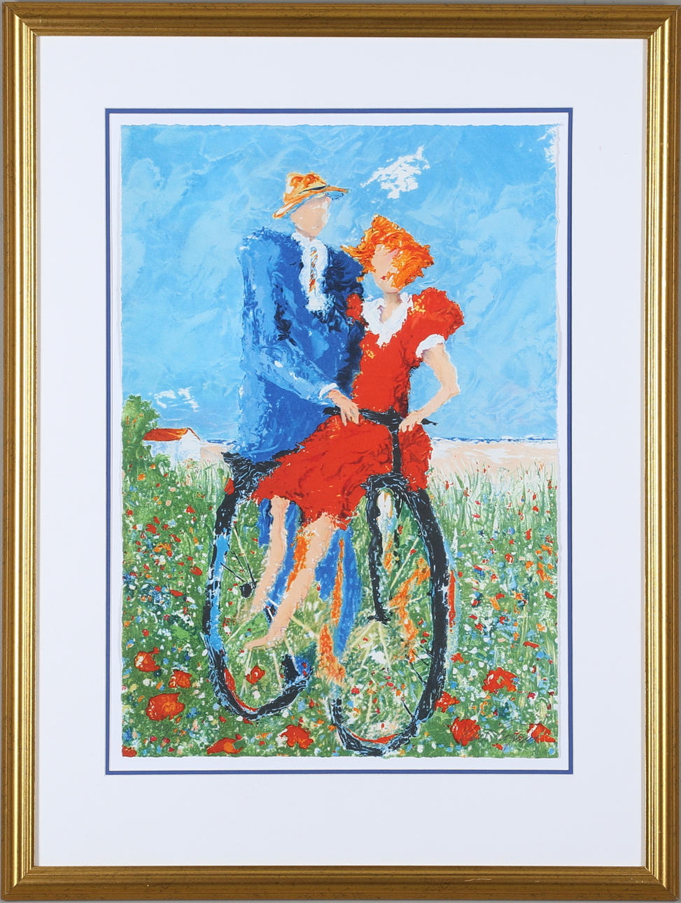 KARL ERIK HÖGLUND. färglitografi, signerad och numrerad 120/360.