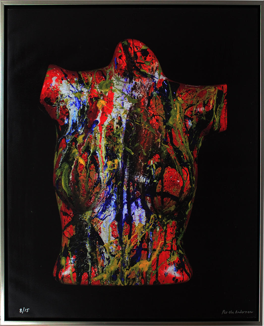 PER OLA ANDERSSON. Torso. Giclée print på duk. Signerad. 8/15.