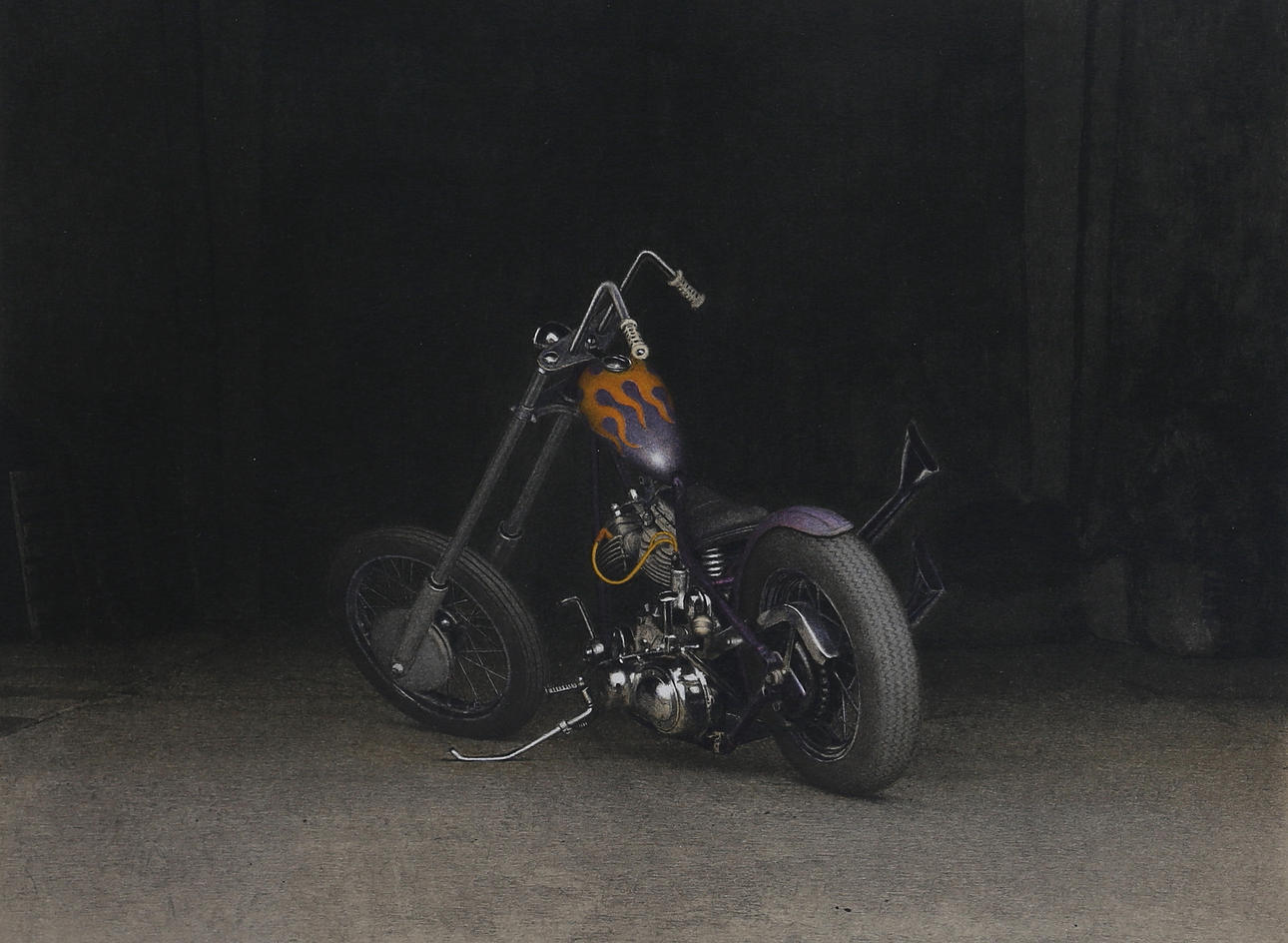 JOHN-ERIK FRANZÉN. Lithograph in colours, signed, numbered.