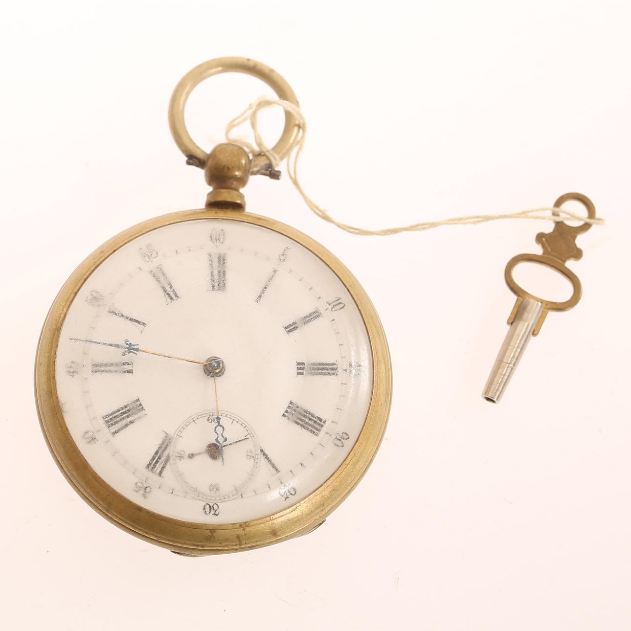 A 19th century pocket watch.