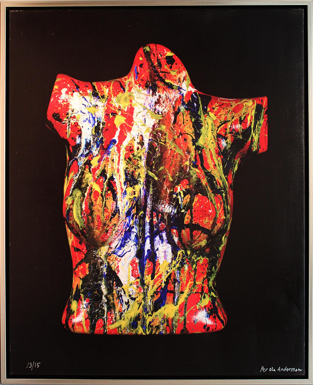 PER OLA ANDERSSON. Torso. Giclée print på duk. Signerad. 13/15.