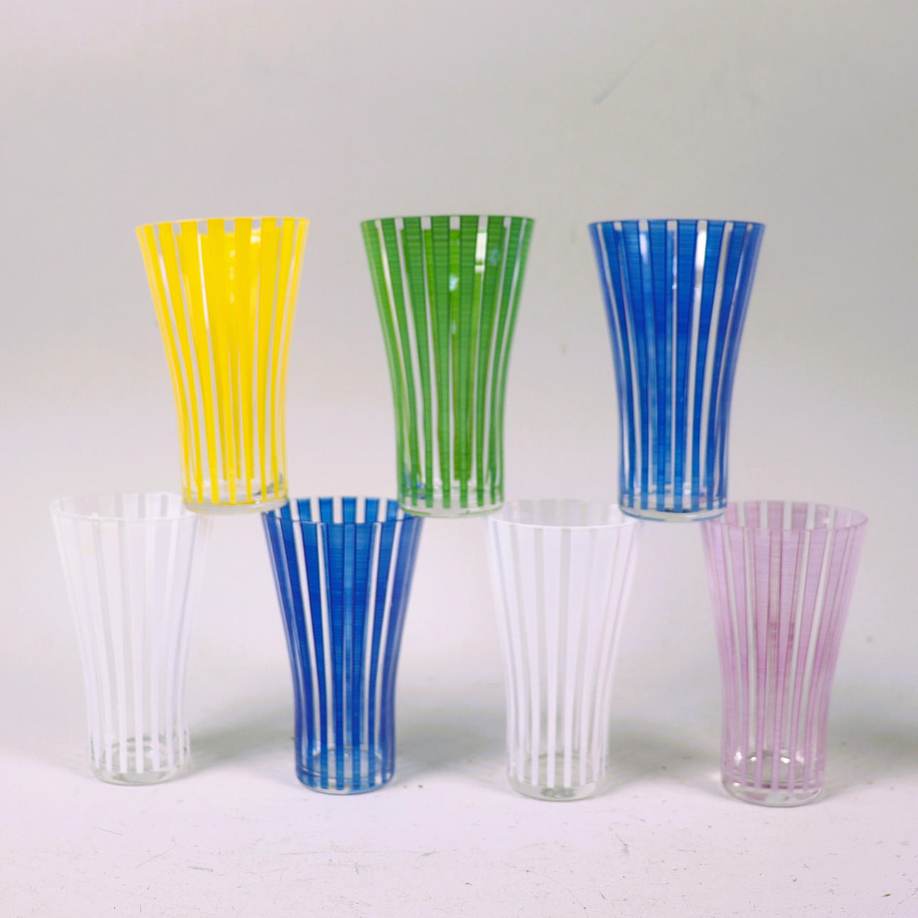 BENGT ORUP. “Strict”, Johansfors, glass, 10 pcs. Glass - Utility glass ...