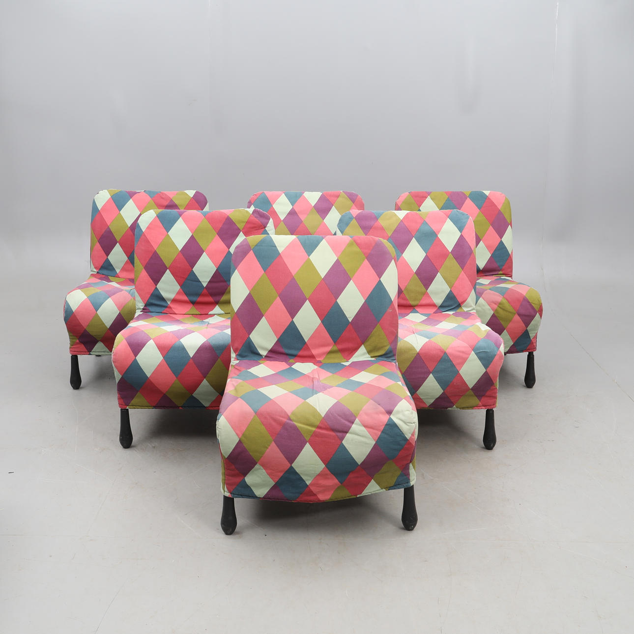 ARMCHAIRS, 6 pieces, Ikea.