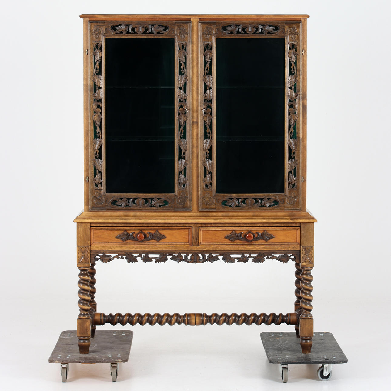 BAROQUE STYLE CABINET. 1980s.