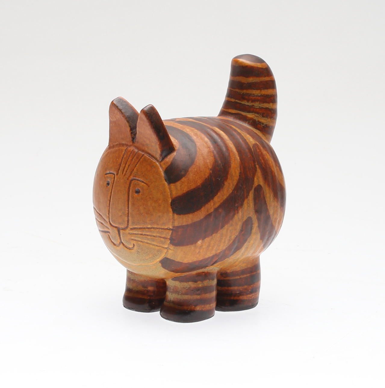 LISA LARSON. stengods, figur, "Stora Katten" ur serien Jura, Gustavsberg.