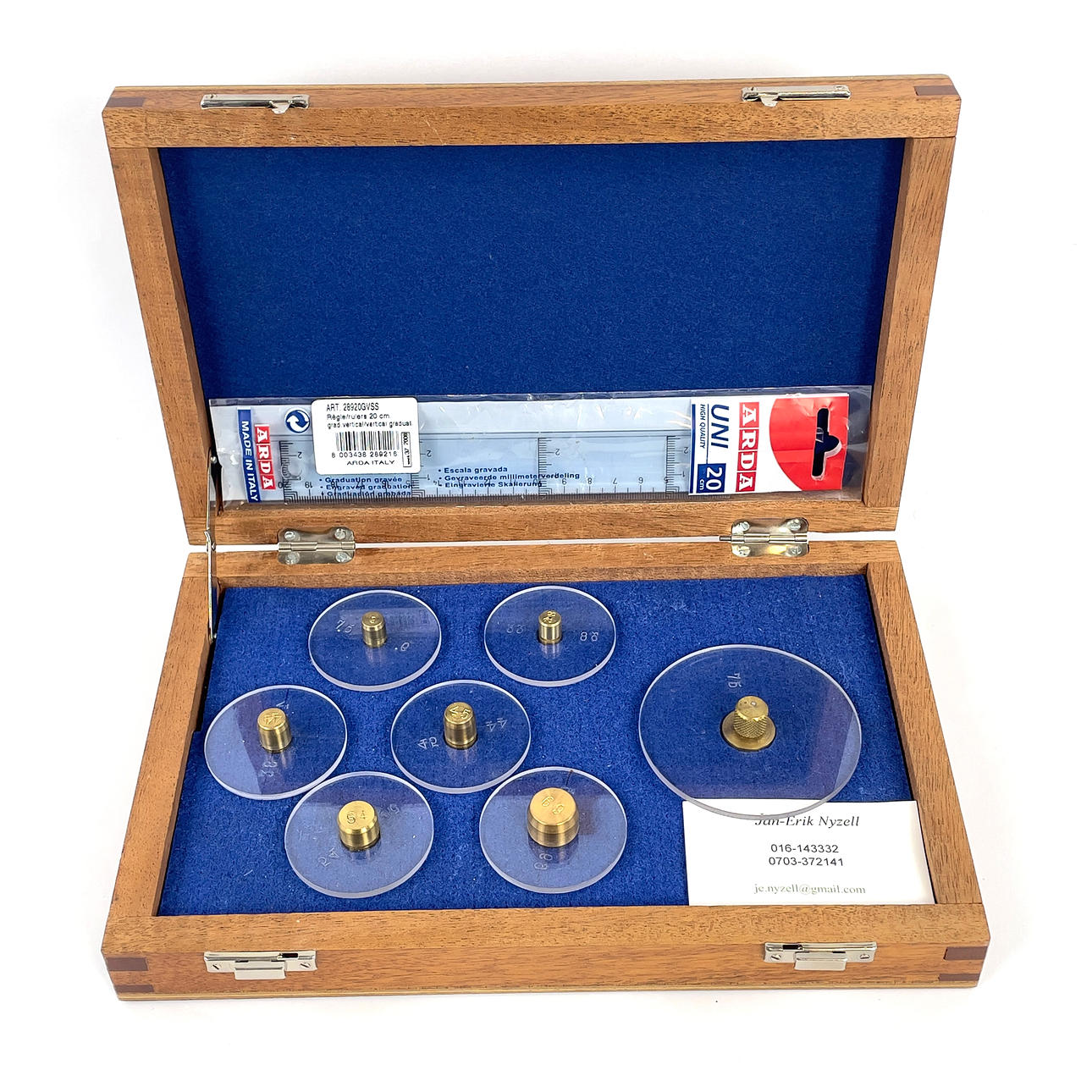 TOOL, shatull, for checking gun barrels.