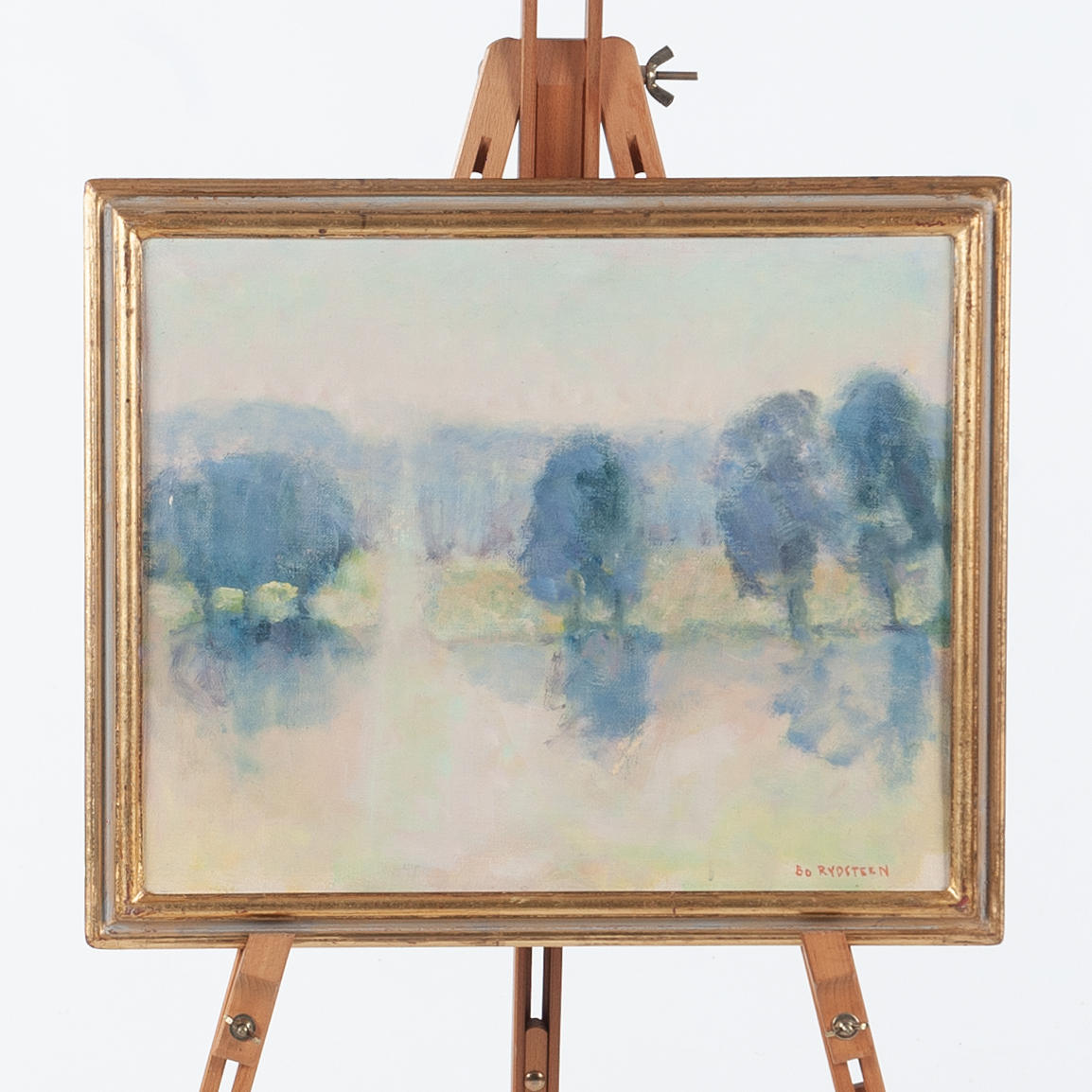 BO RYDSTERN. Oil on canvas, landscape.