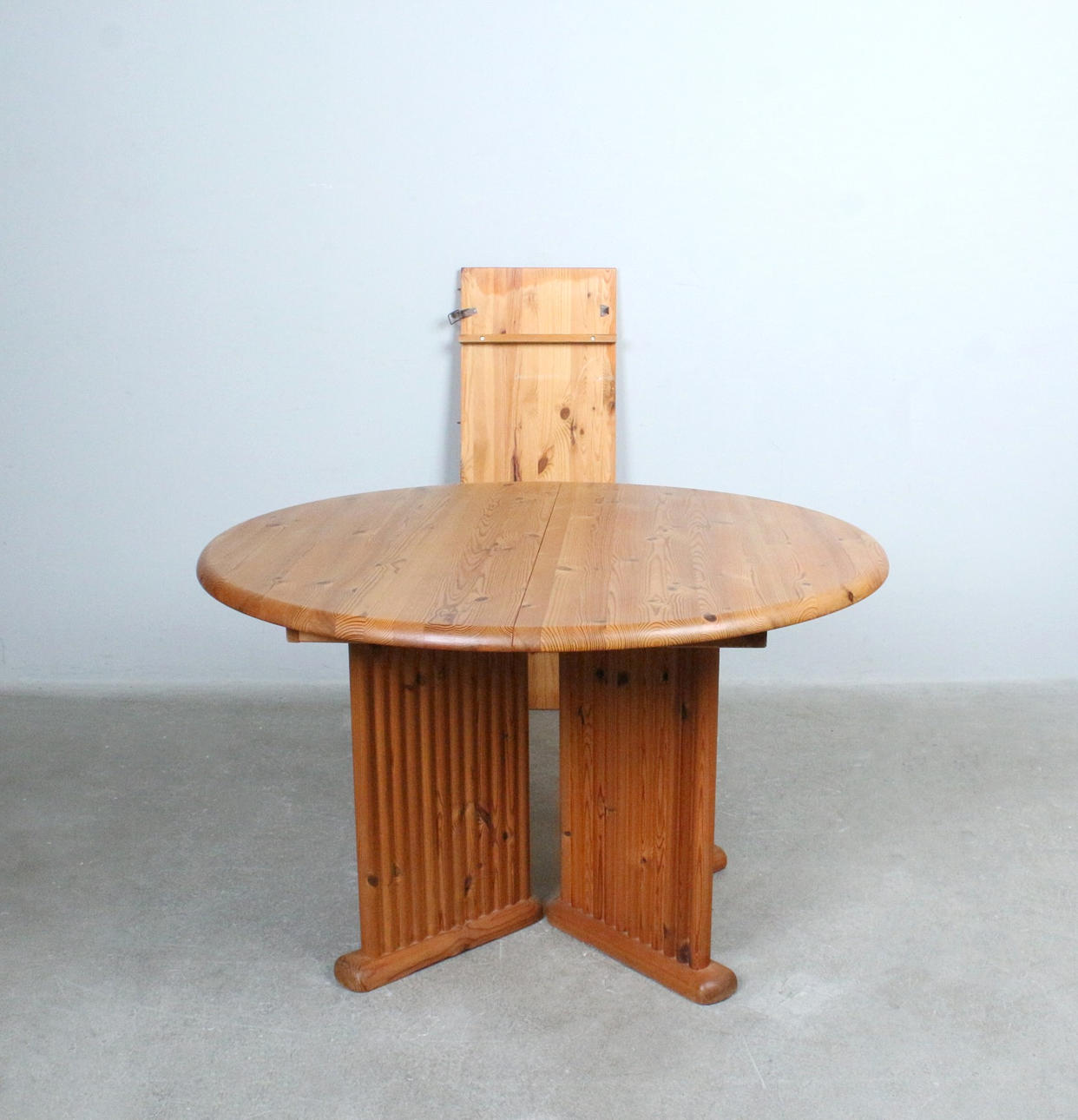 Dining table with pine top, Denmark.