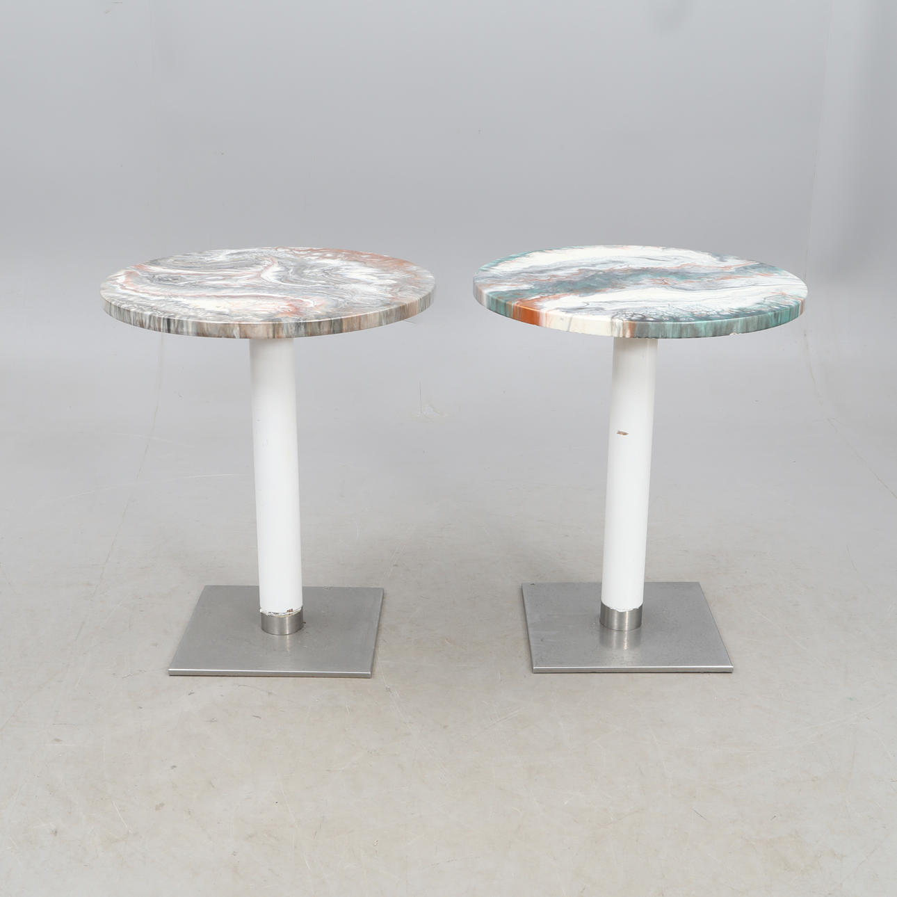 GARDEN/CAFE TABLE, 2 pieces.