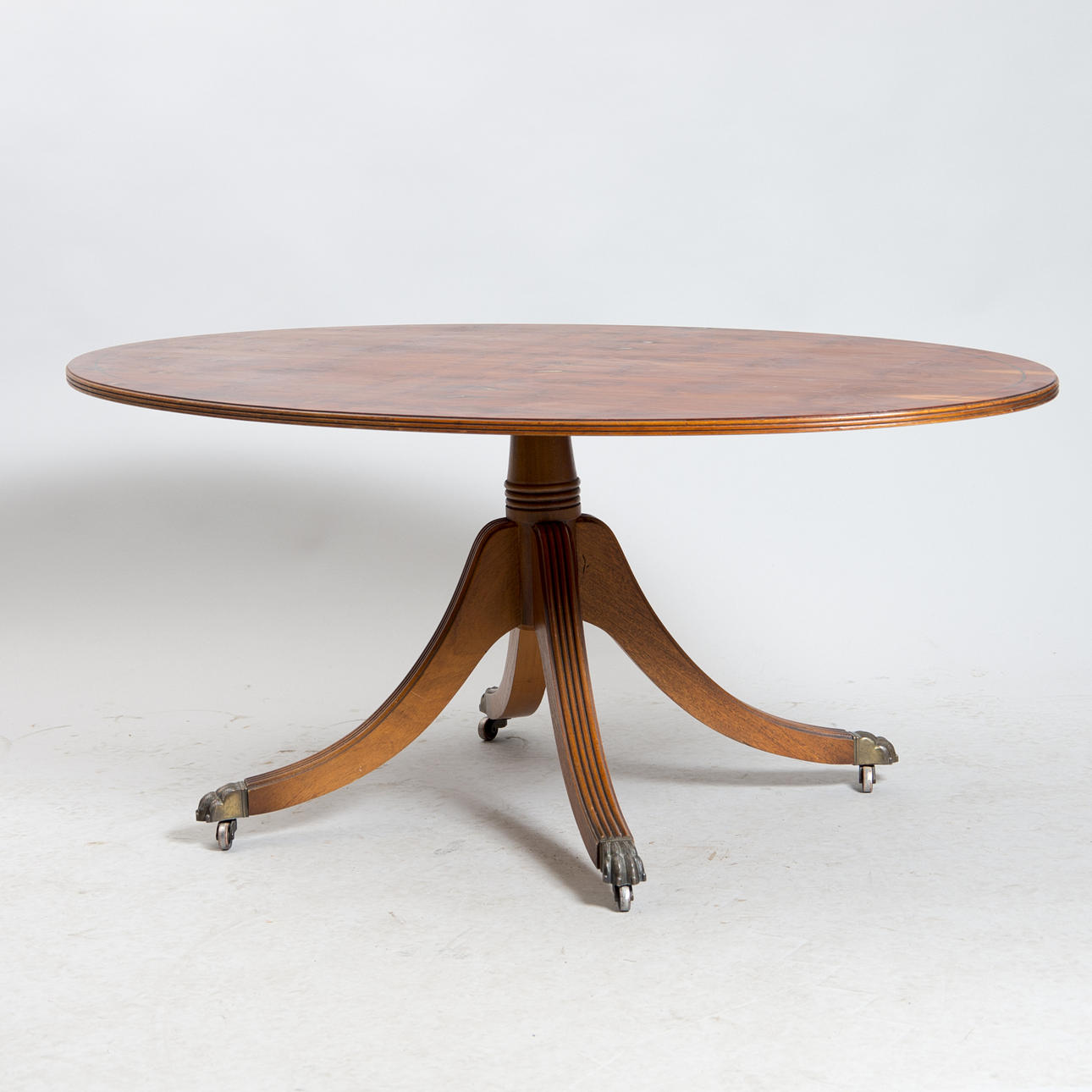 SOFFBORD, idegran/bonat trä, engelsk stil, 1900-talets andra hälft.