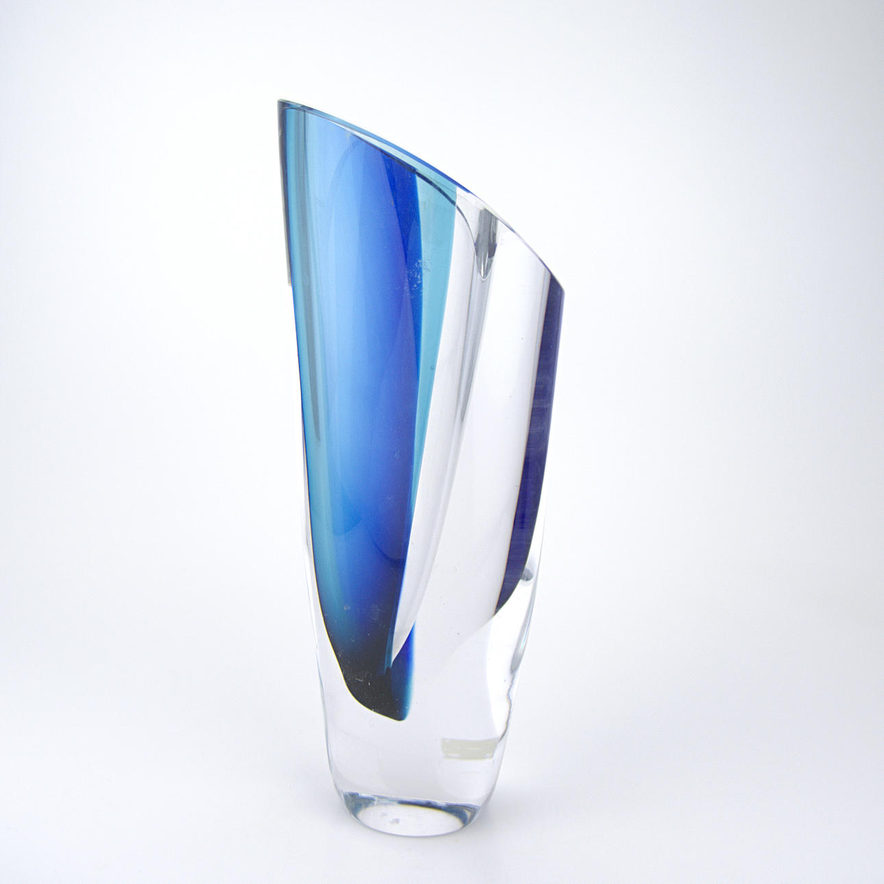 GÖRAN WÄRFF. Vas, "Seaside", glas, Kosta Boda.