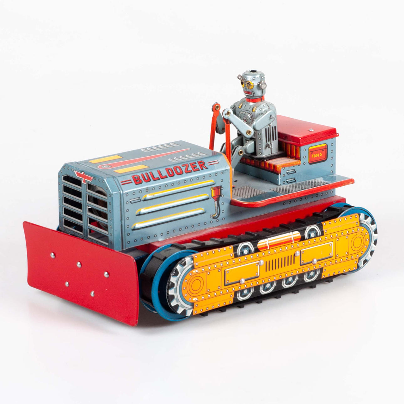 ROBOT BULLDOZER. B/O Japan.