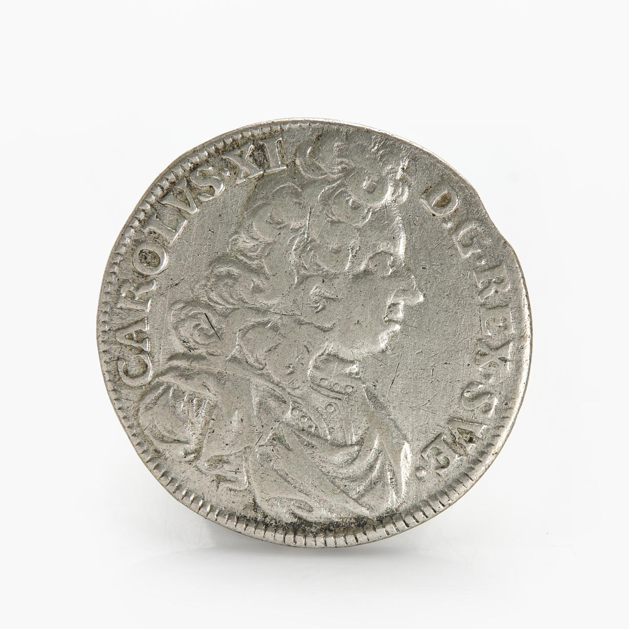 CHARLES XI (1660-1697), 1 Mark 1696.