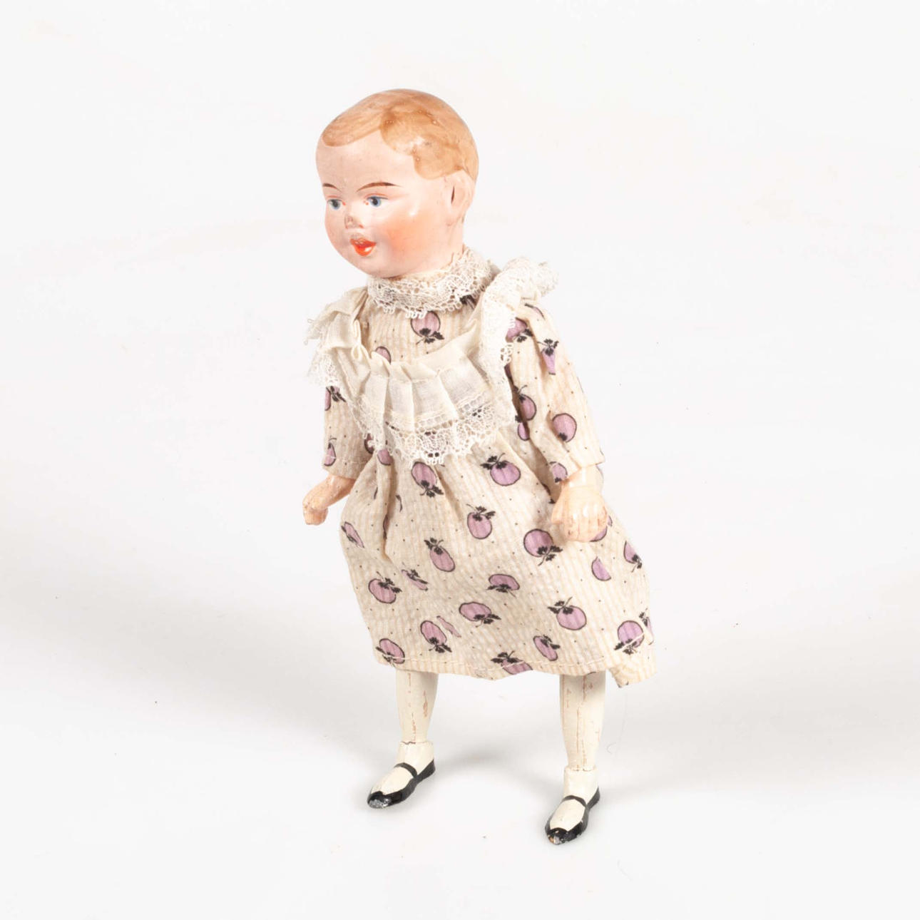 A mechanical doll, pull-out, Germany, early 20th century.