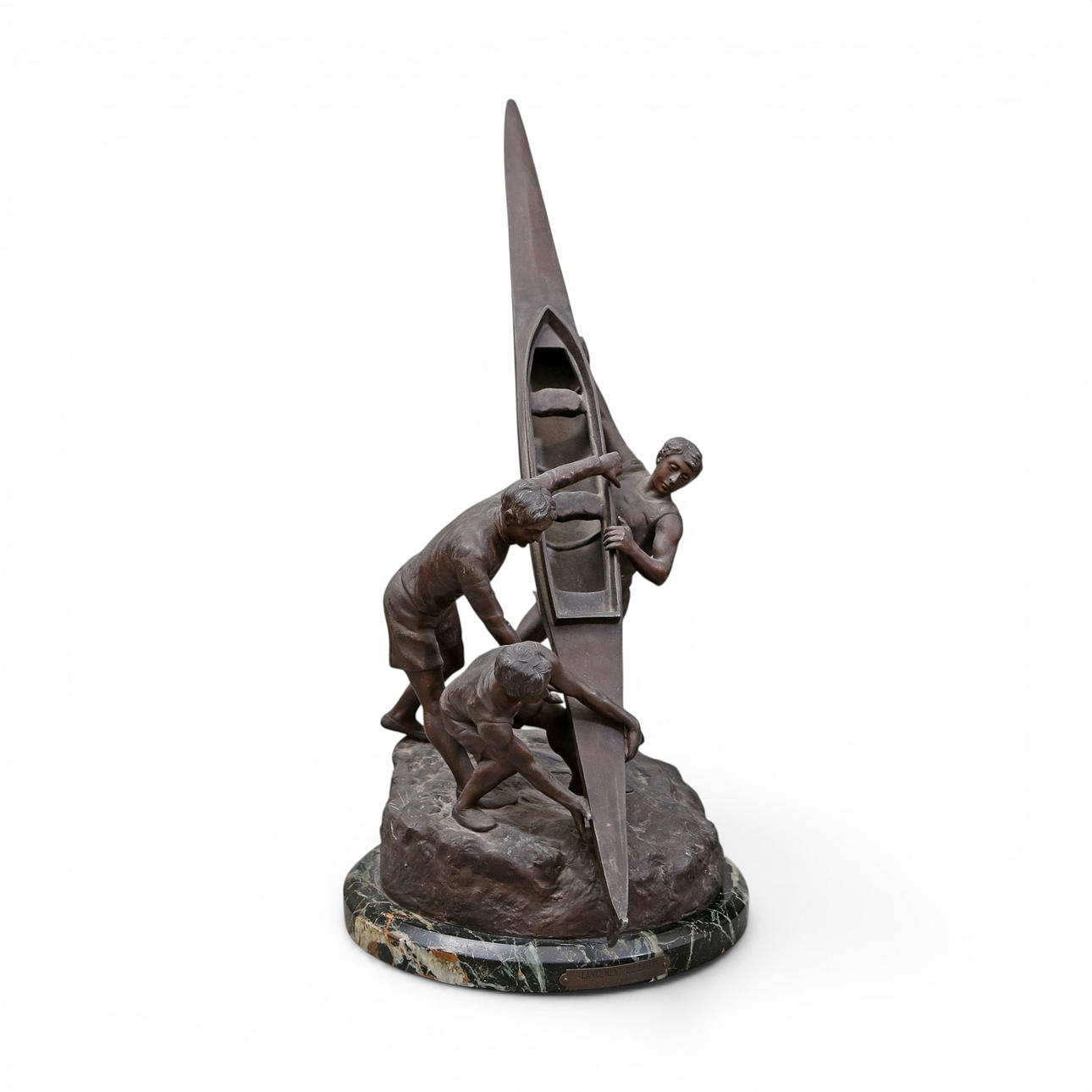 RIGUAL. “Lancement du skiff”.