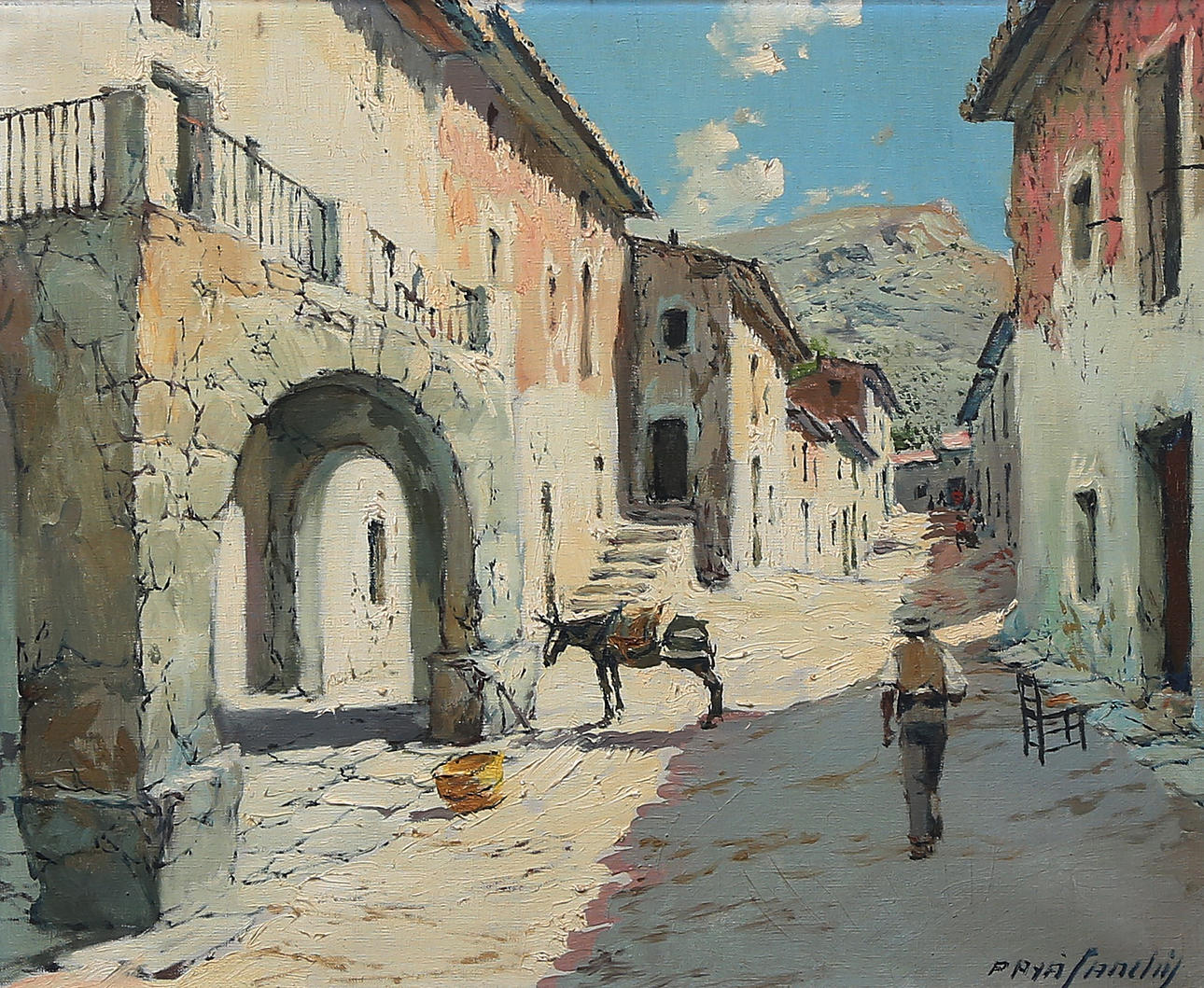 FRANCISCO PAYÁ SANCHÍS. Rural view.
