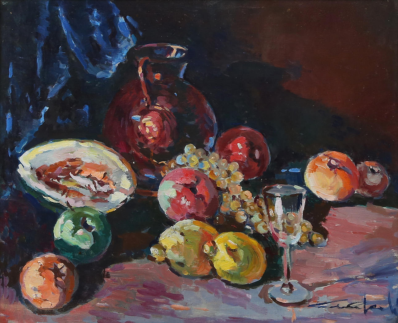 CATALAN SCHOOL, CIRCA 1960-1970. Still life.