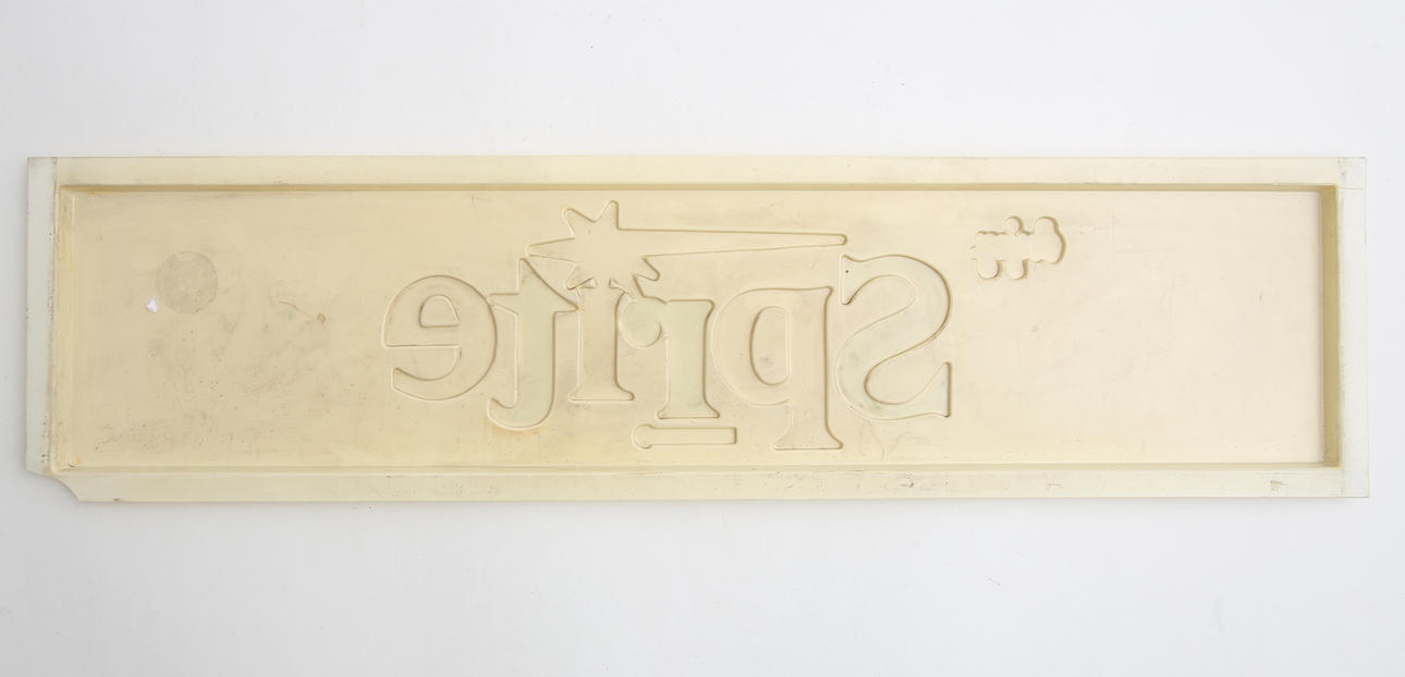 A vintage sign, “Sprite”, circa mid 20th century. Miscellaneous ...