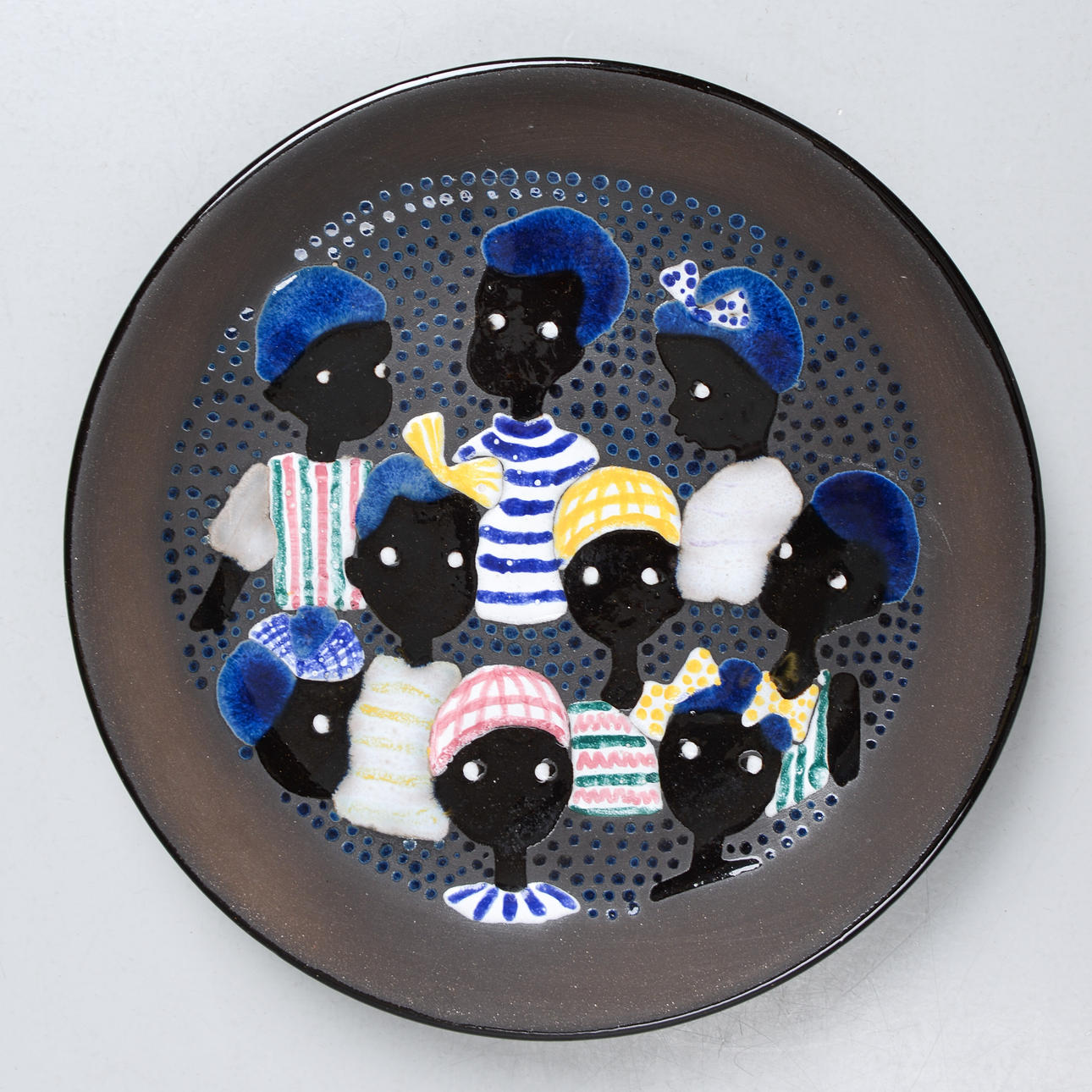 INGRID ATTERBERG. Barrel, model 2000, Upsala-Ekeby, 1948-50.