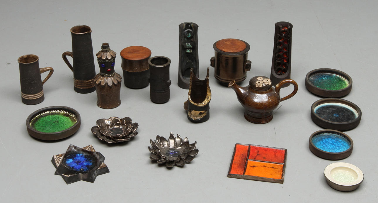 PART KERAMIK, mestadels omärkt, Bo Borgström.