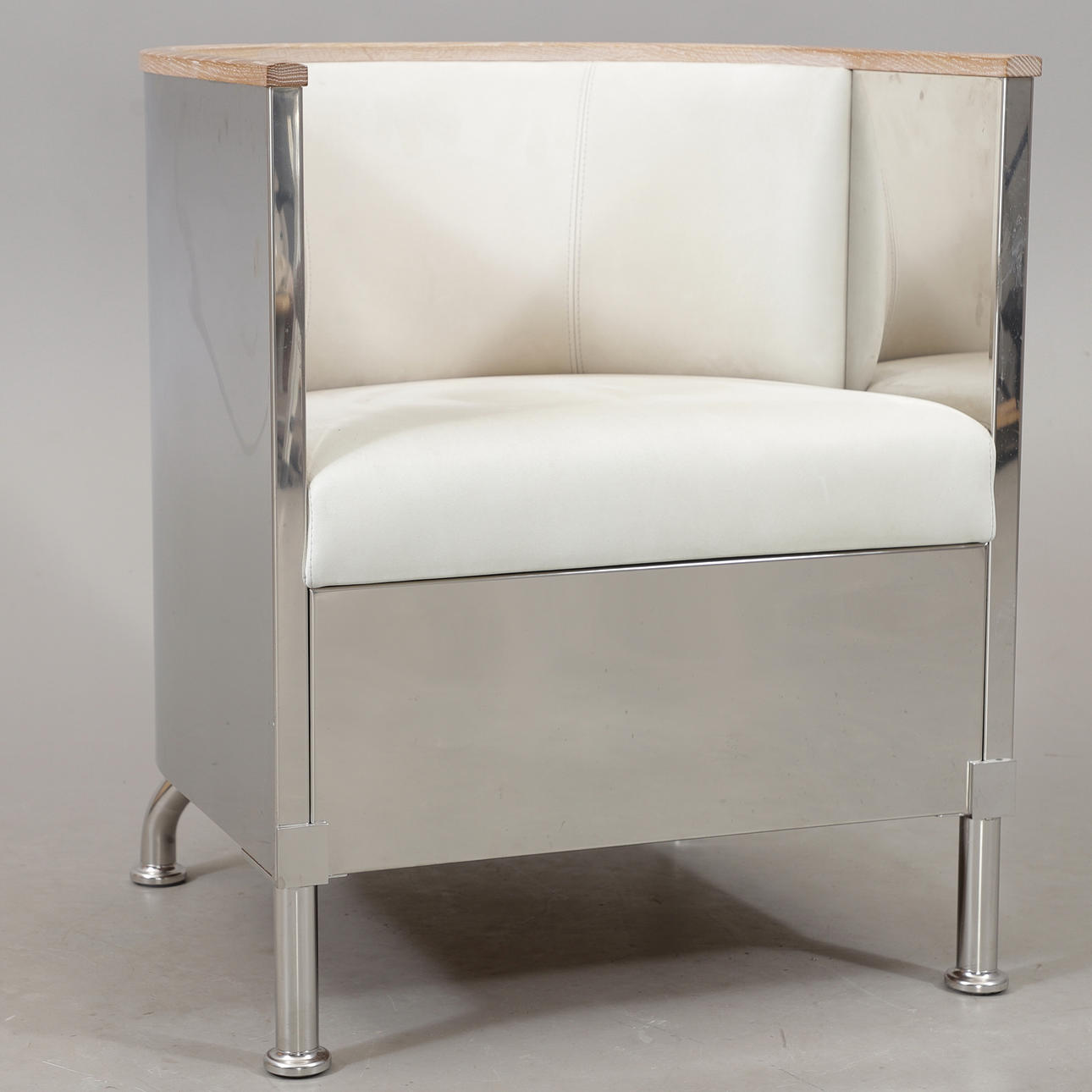 MATS THESELIUS. Fåtölj, "Inox", No 82/199, Källemo AB, Värnamo. Möbler ...
