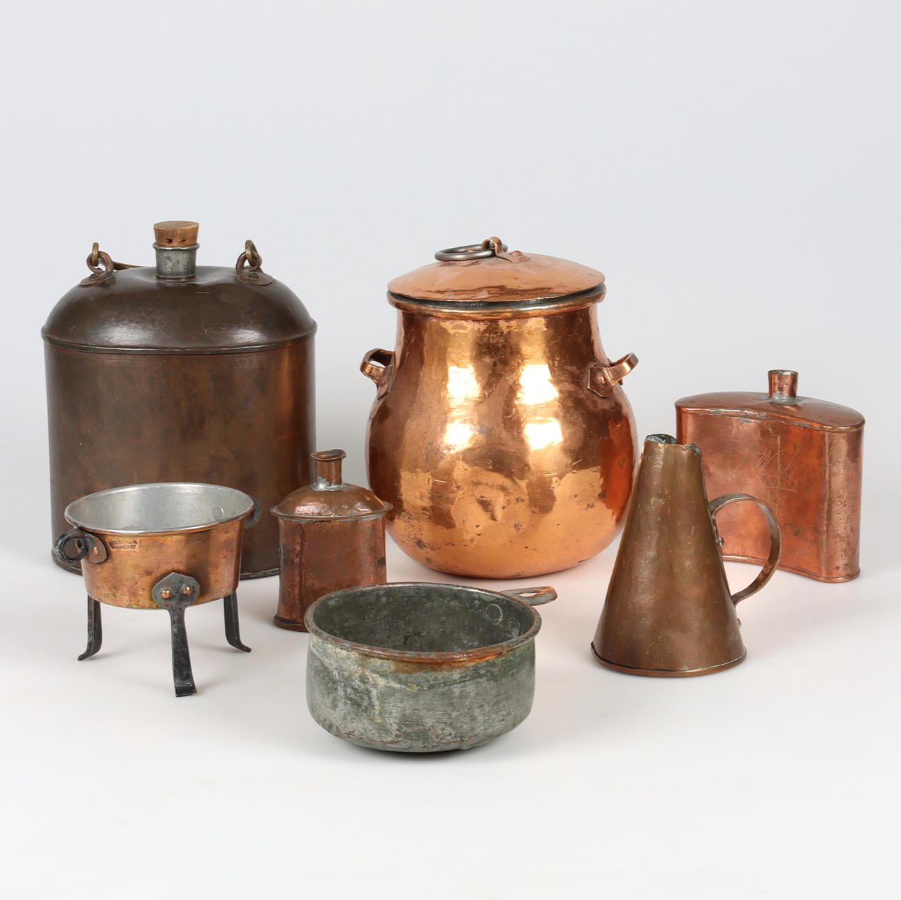 KÄRL, 7 st, koppar, 18/1900-tal.