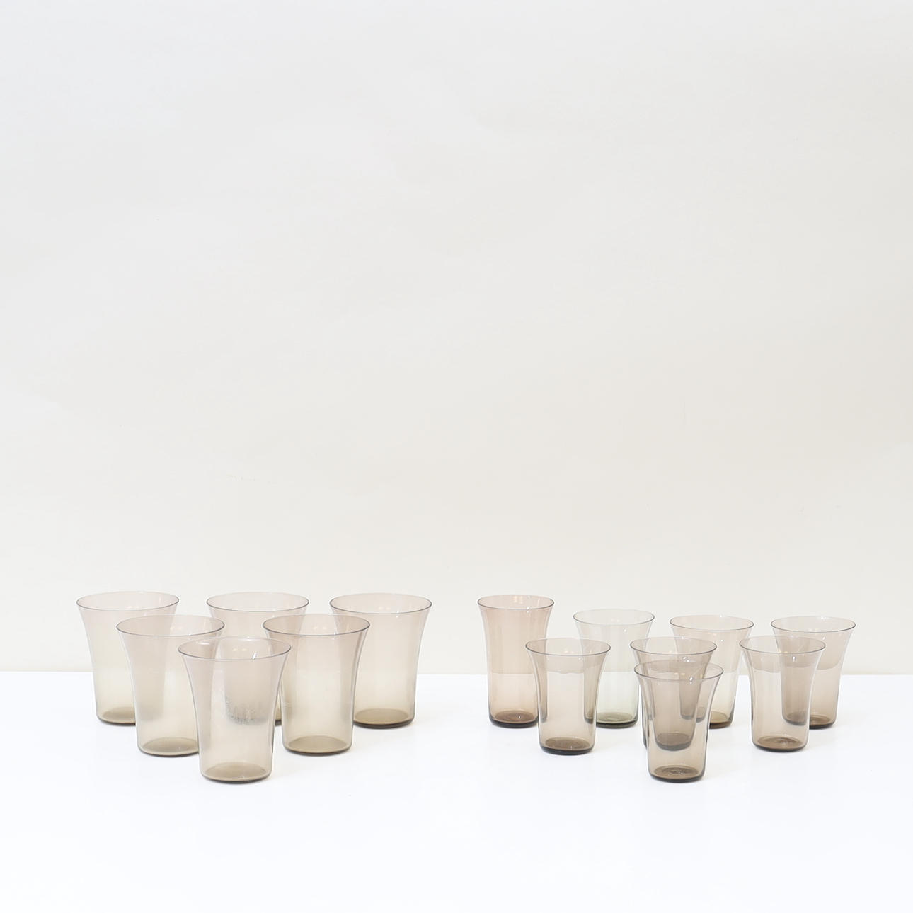 DRICKSGLAS 14ST, Sandviks/Orrefors glasbruk.