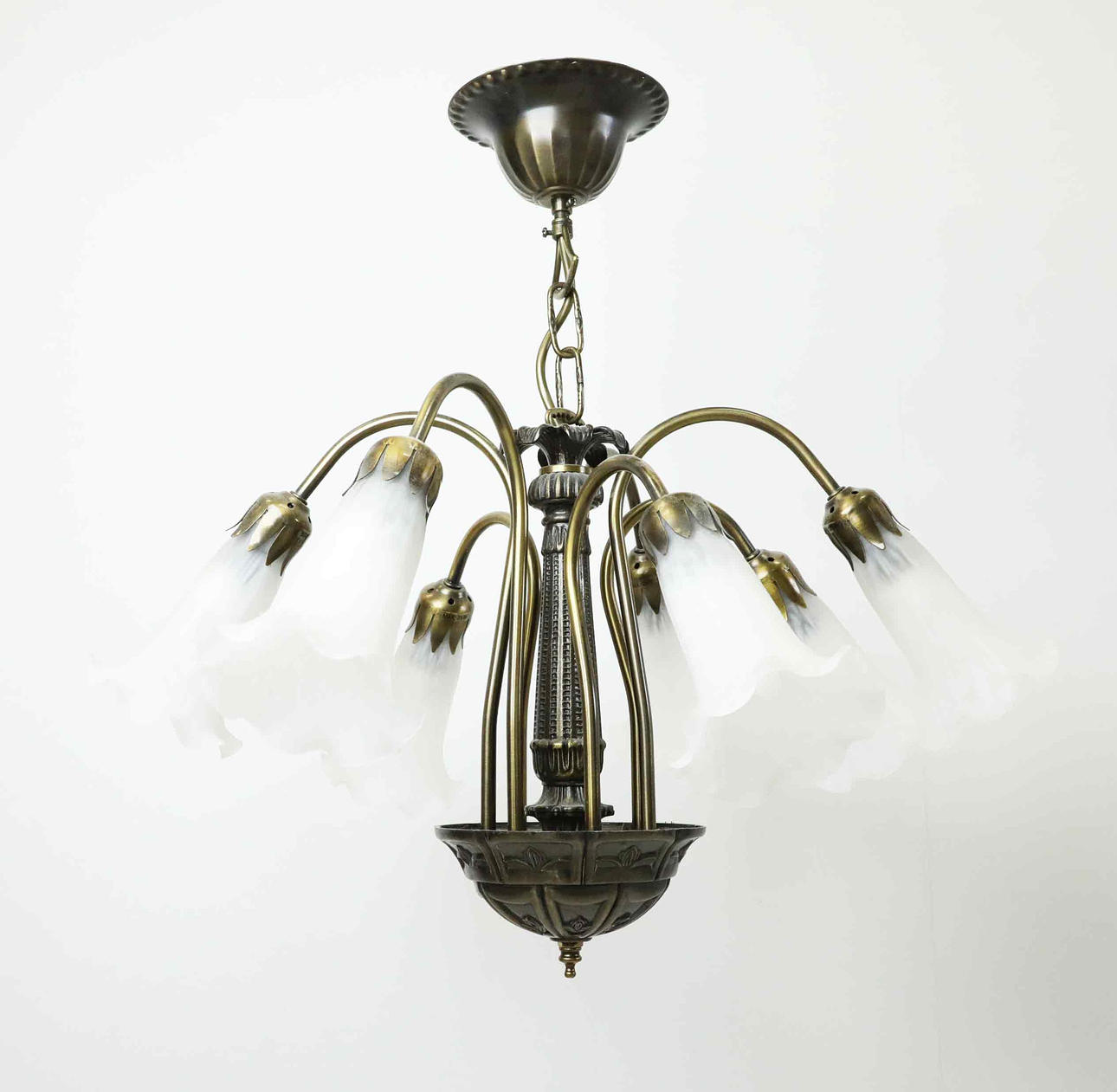 CEILING LAMP, Art Nouveau style.