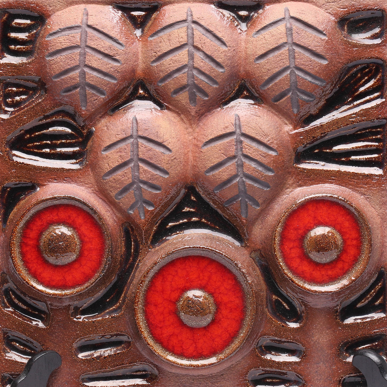 NOOMI BACKHAUSEN. A ceramic relief, Søholm, Denmark.