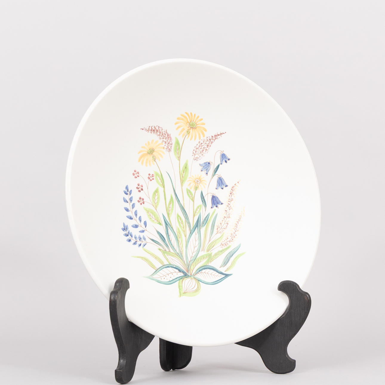 LARGE PLATE, stoneware, Rörstrand, Sweden.