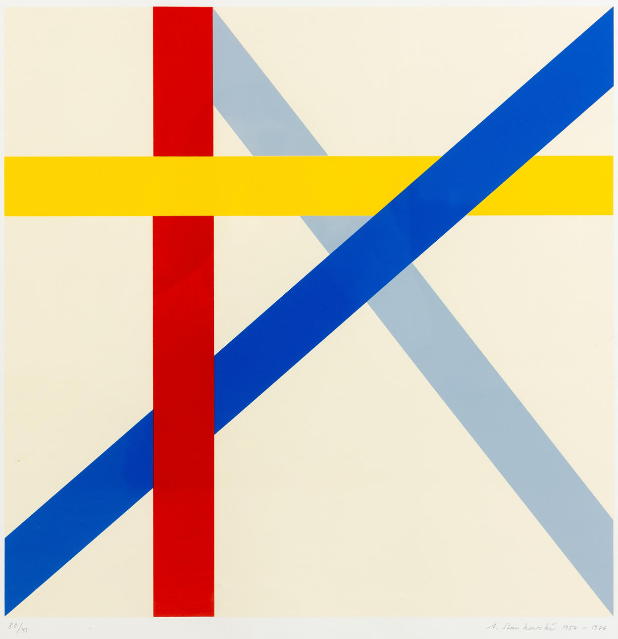 ANTON STANKOWSKI (1906-1998). Geometric composition.