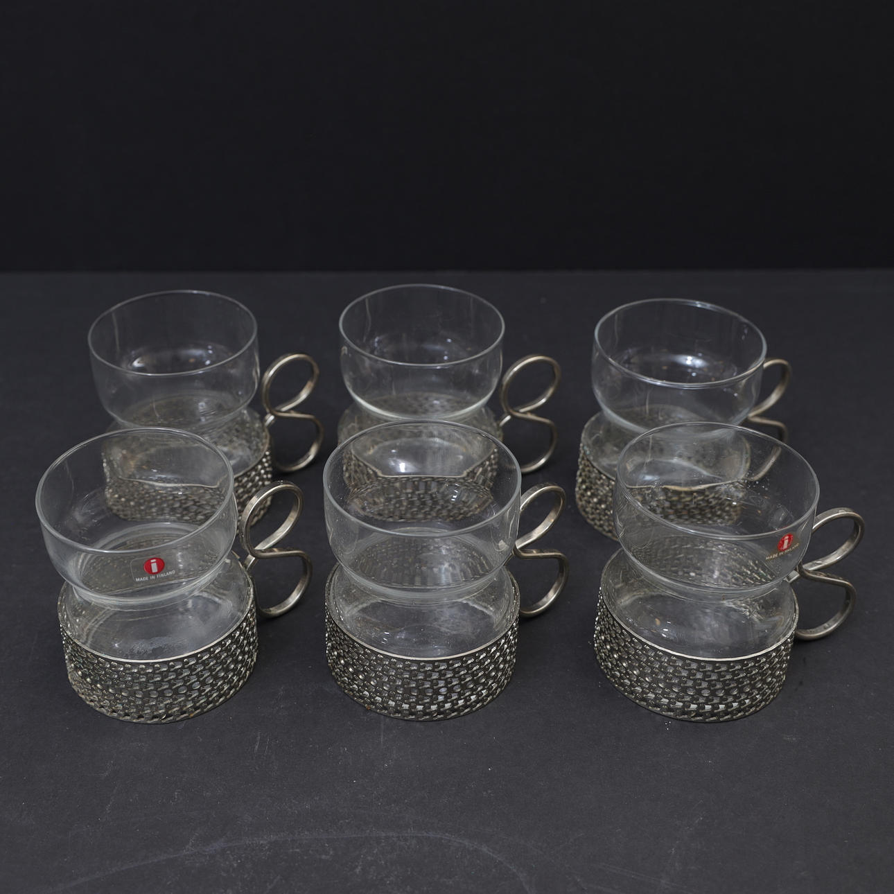TIMO SARPANEVA. Glass tableware “Tsaika” Iittala.