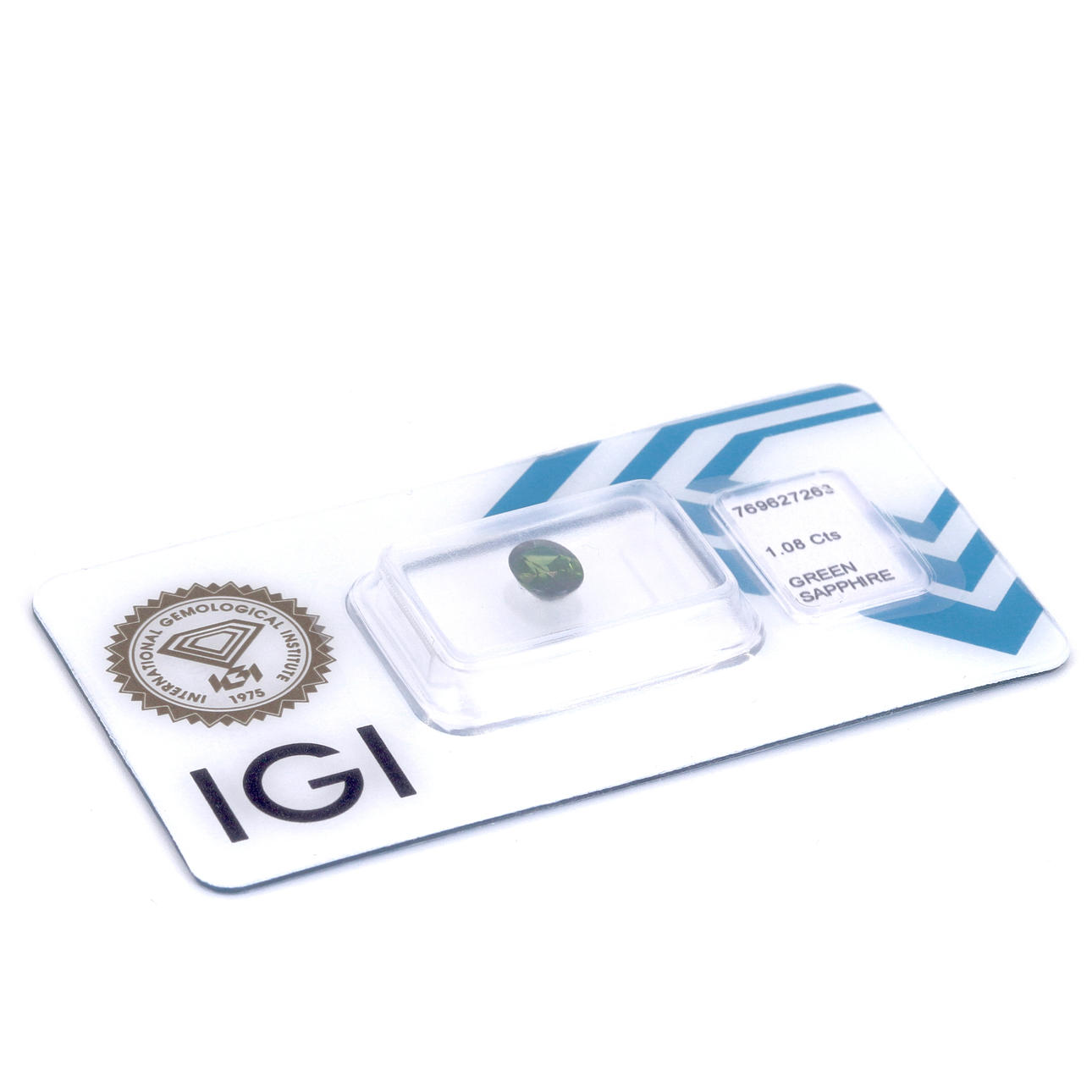 UNMOUNTED GREEN SAPPHIRE (1.08CT).