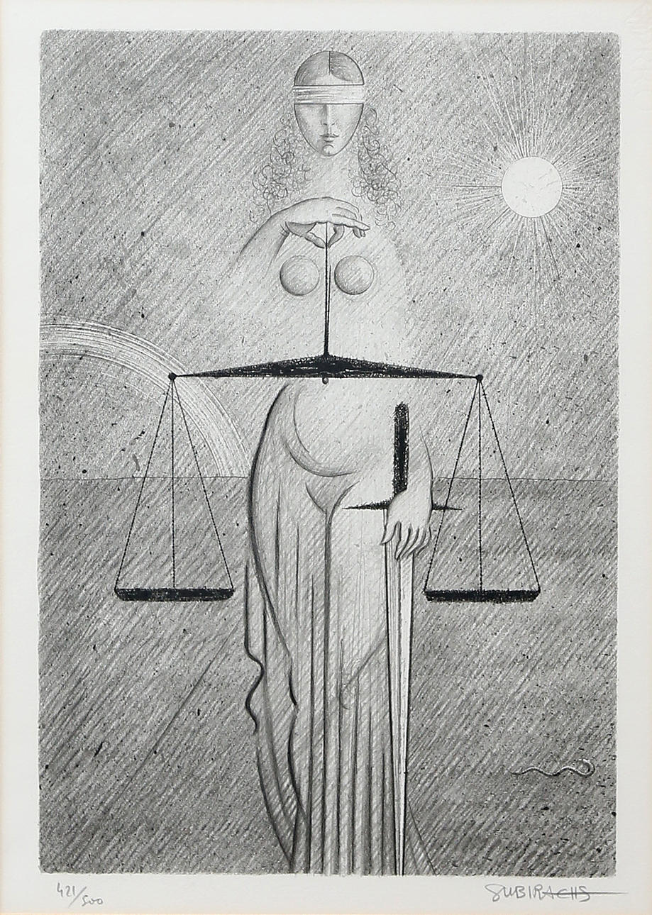 JOSEP MARIA SUBIRACHS. "La Justicia".