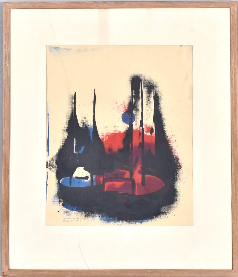 LARS ROLF. Color silkscreen. Art - Engravings & Prints - Auctionet